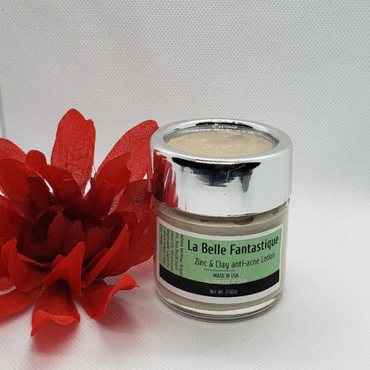 Zinc and Clay Anti-Acne Lotion/Mask