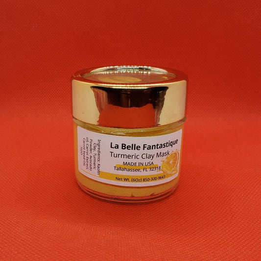 Face Masks | detox facial mask | mud mask | natural skincare | pampering gift | exfoliate \ sea clay mask | turmeric mask - La Belle Fantastique 