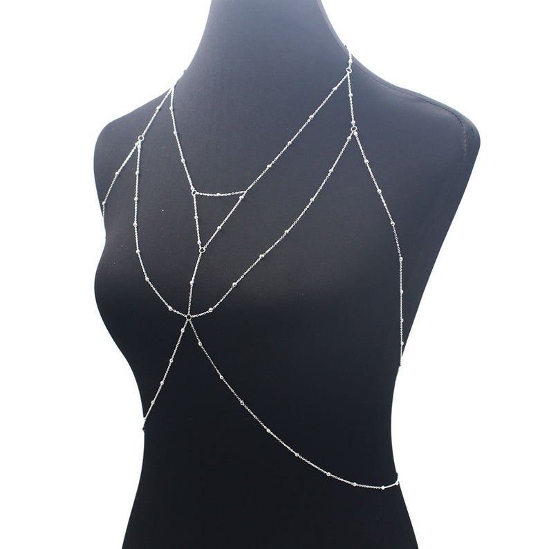 La Belle Fantastique Bralette body chain