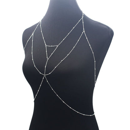 La Belle Fantastique Bralette body chain